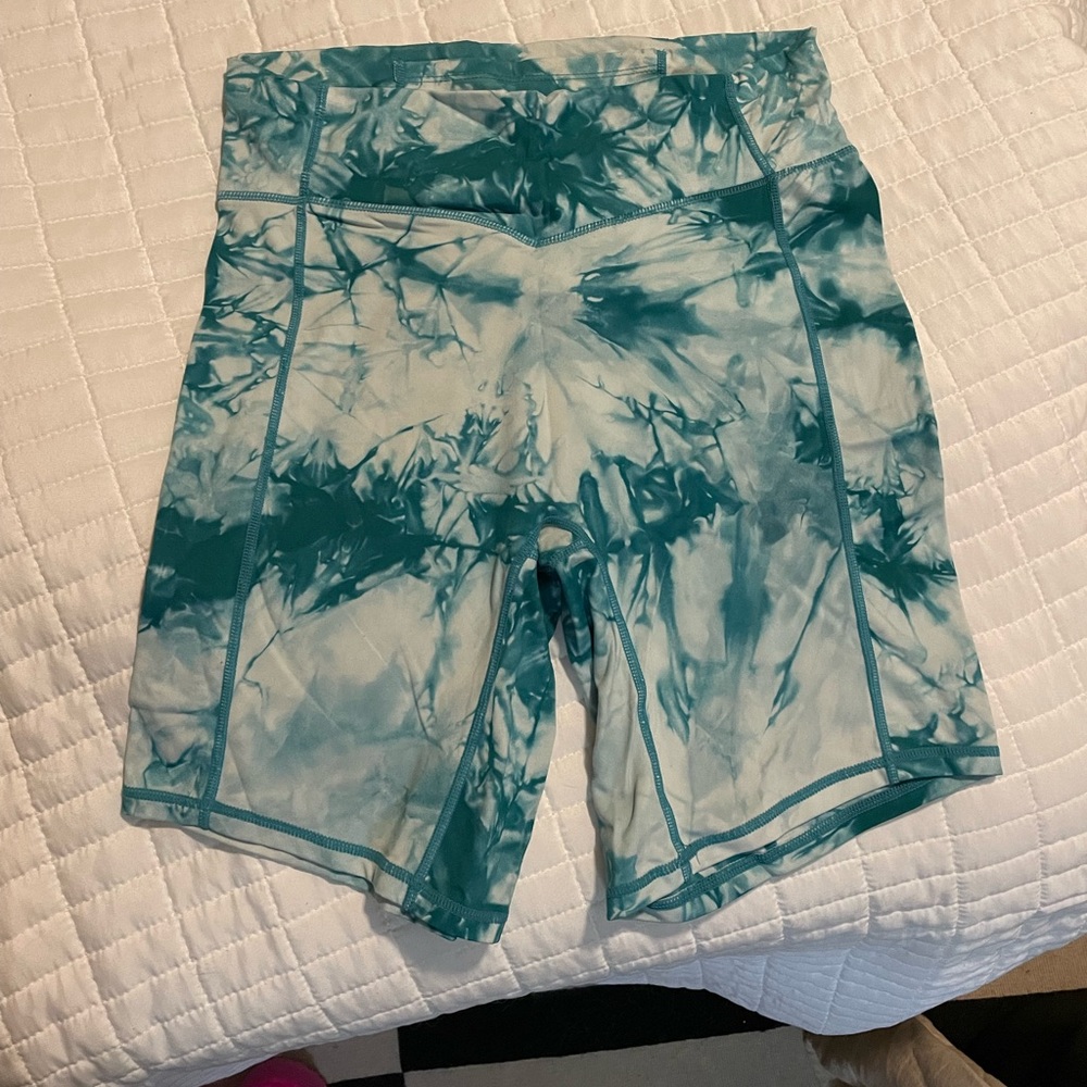 Balance athletica / vitality Oasis Rider shorts size L in teal - Picture 2 of 8